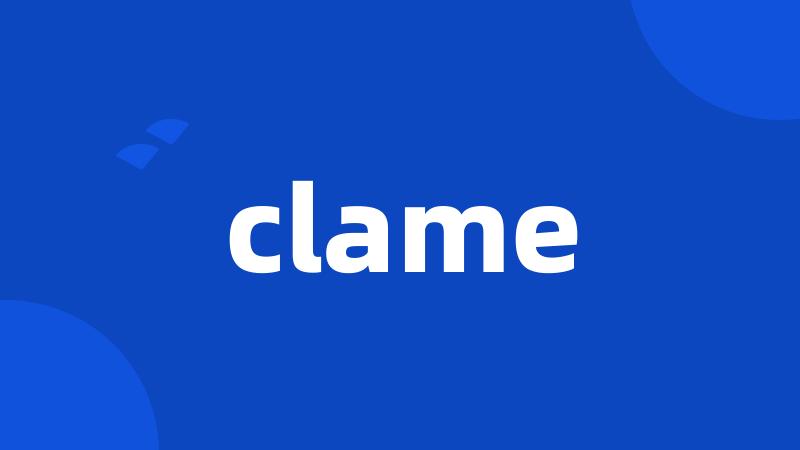 clame