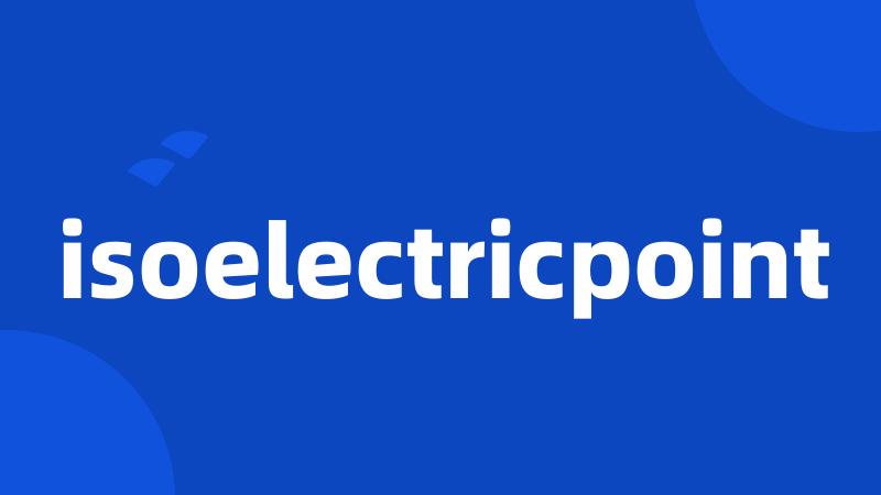 isoelectricpoint