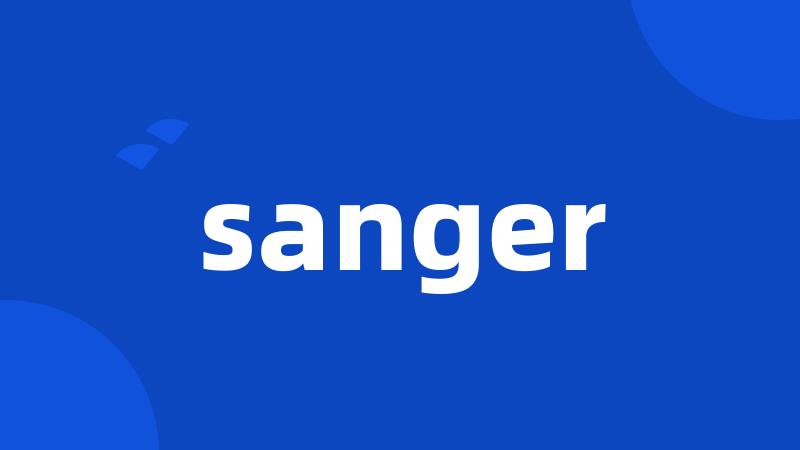 sanger