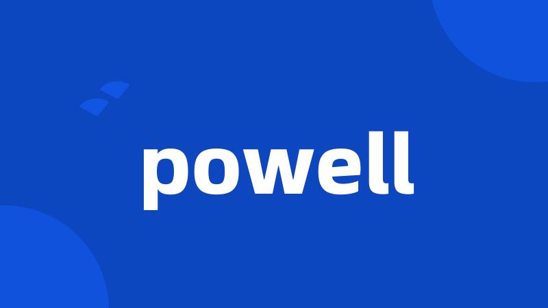 powell