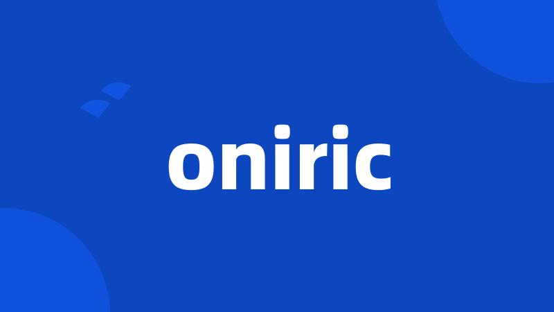 oniric