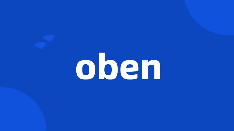 oben