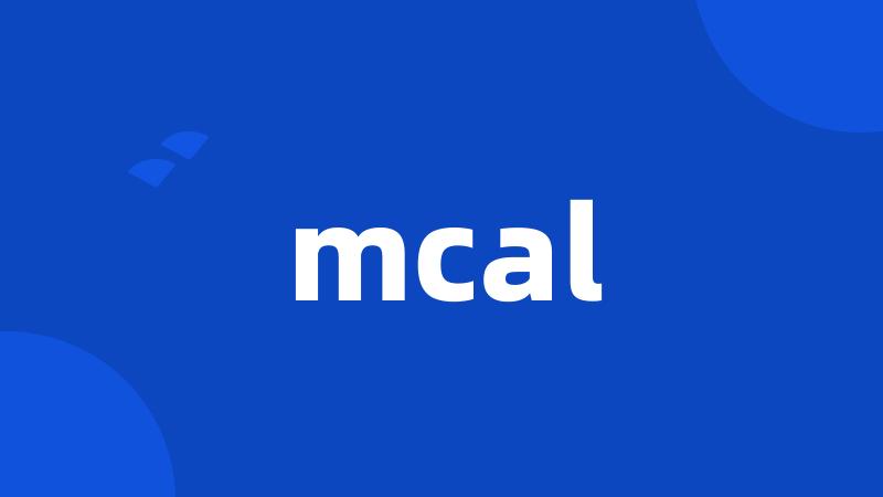 mcal