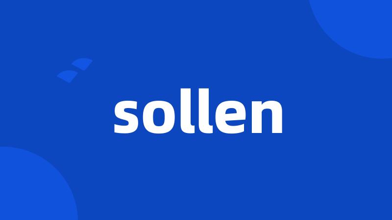 sollen