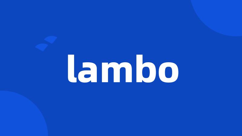 lambo