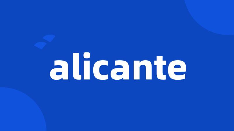 alicante