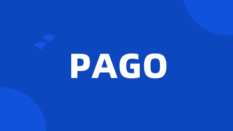 PAGO