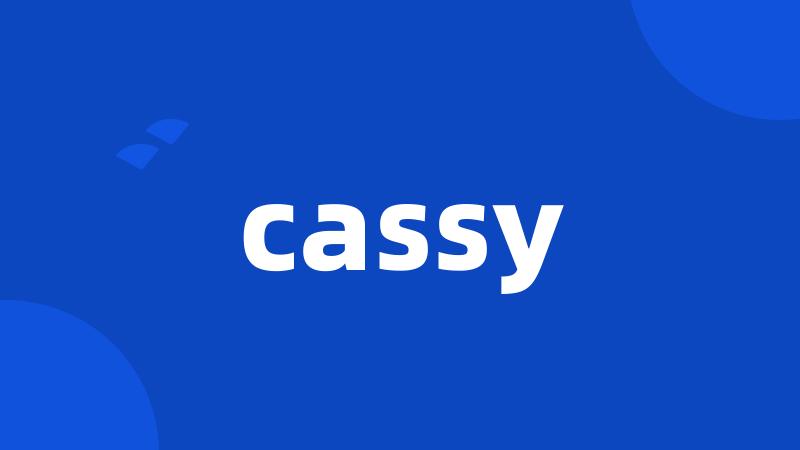 cassy