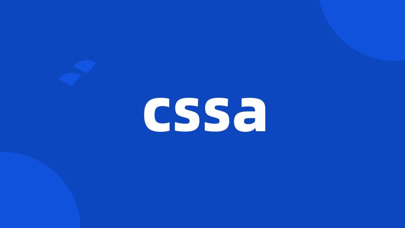 cssa