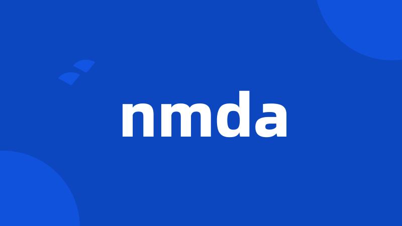 nmda