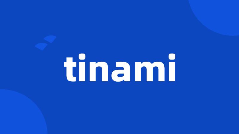 tinami