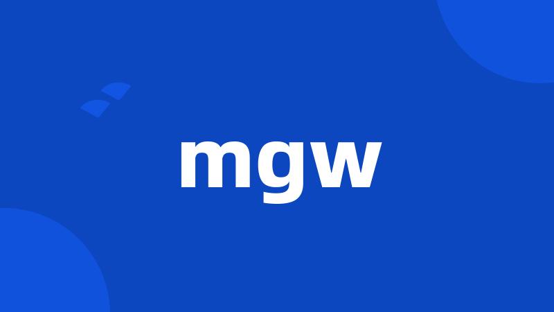 mgw