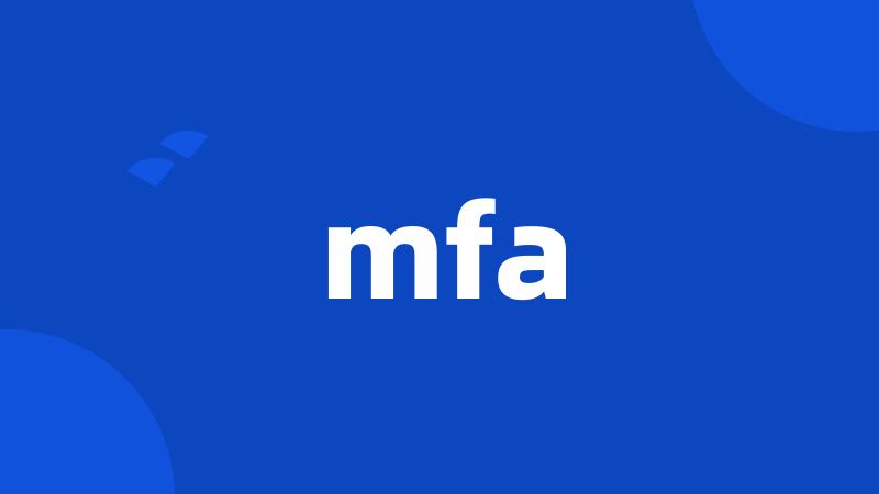 mfa