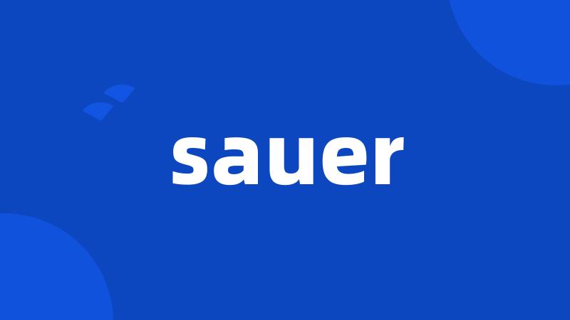 sauer