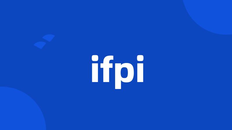 ifpi