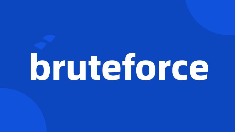 bruteforce