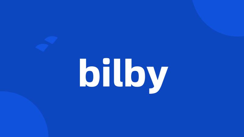 bilby