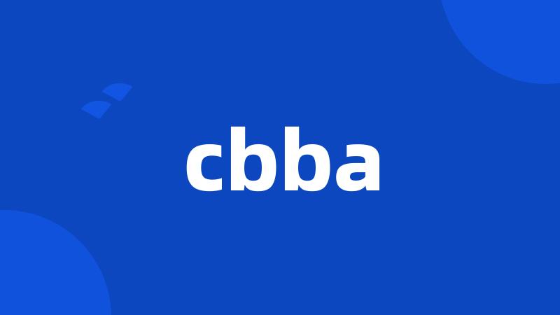 cbba