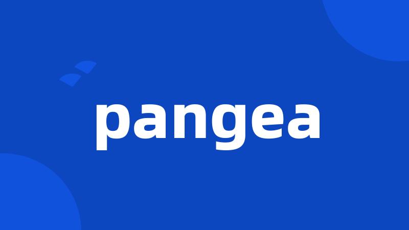 pangea