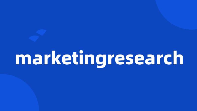 marketingresearch