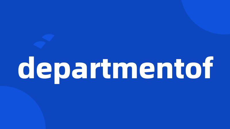 departmentof