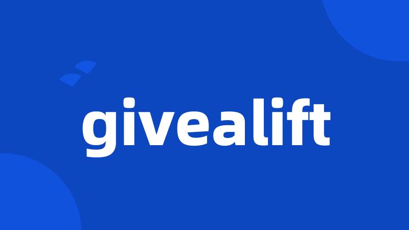 givealift