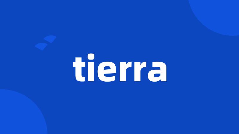 tierra