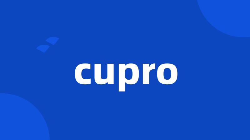 cupro