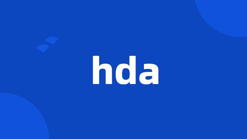 hda