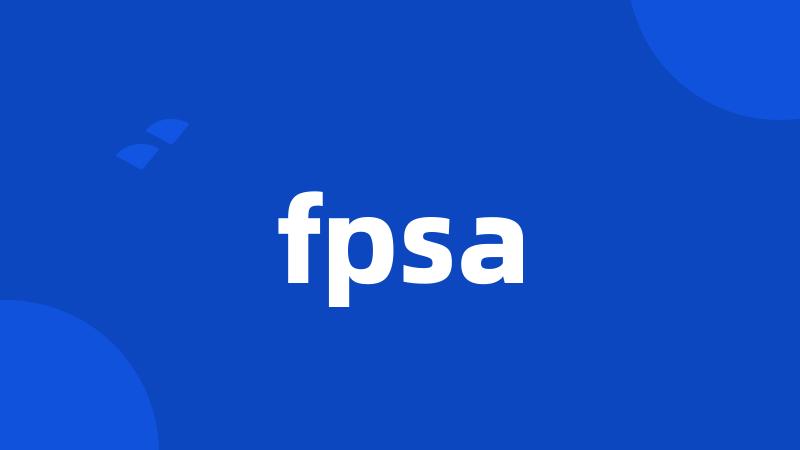 fpsa