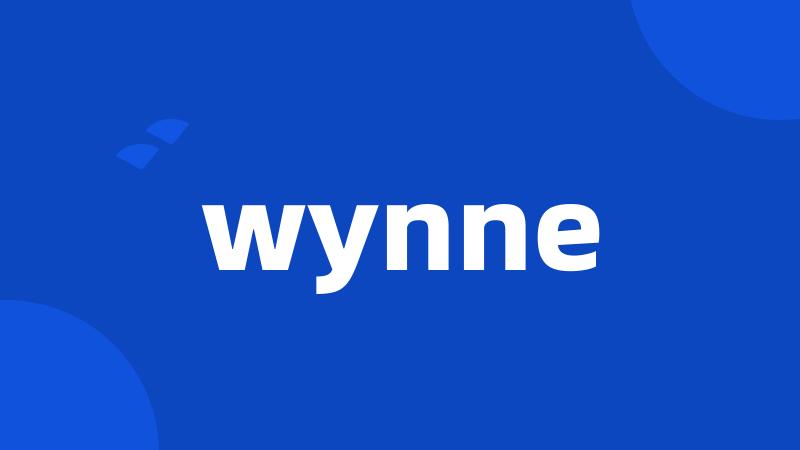 wynne