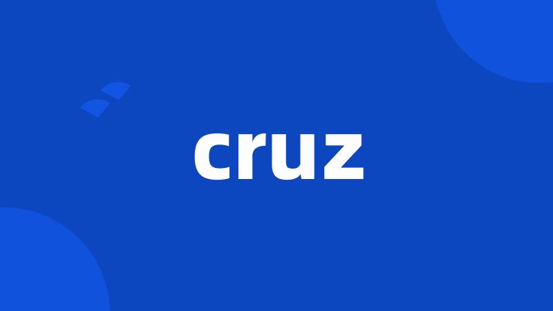 cruz