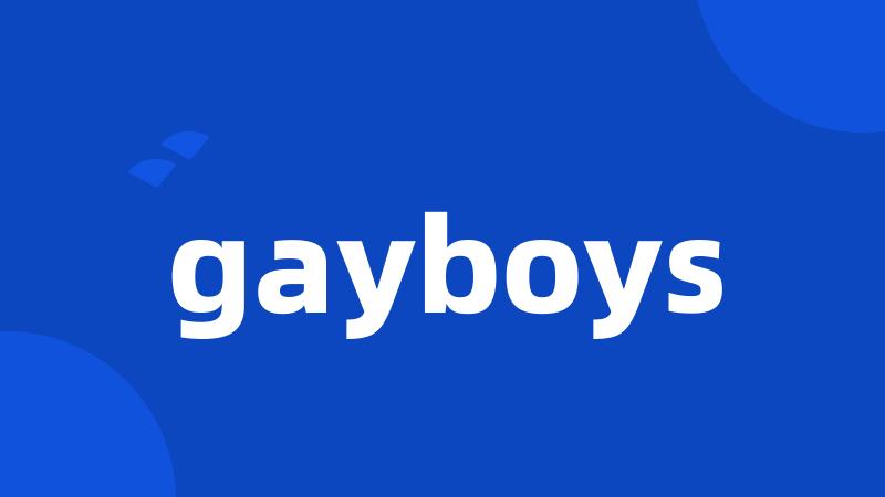 gayboys