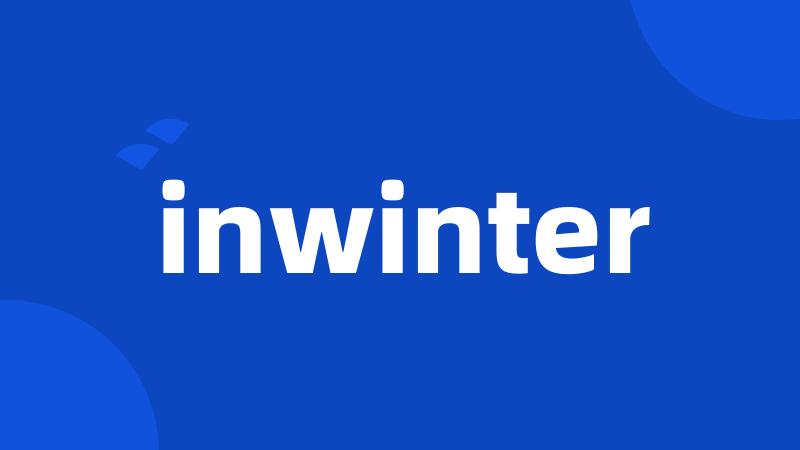 inwinter