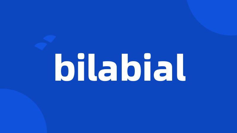 bilabial