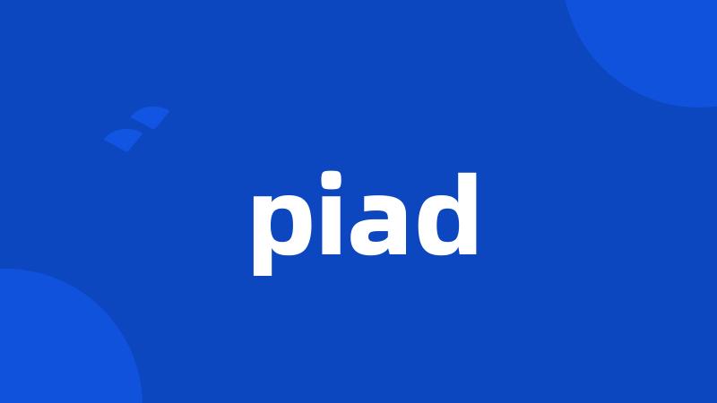 piad