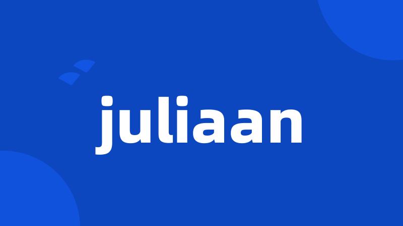 juliaan