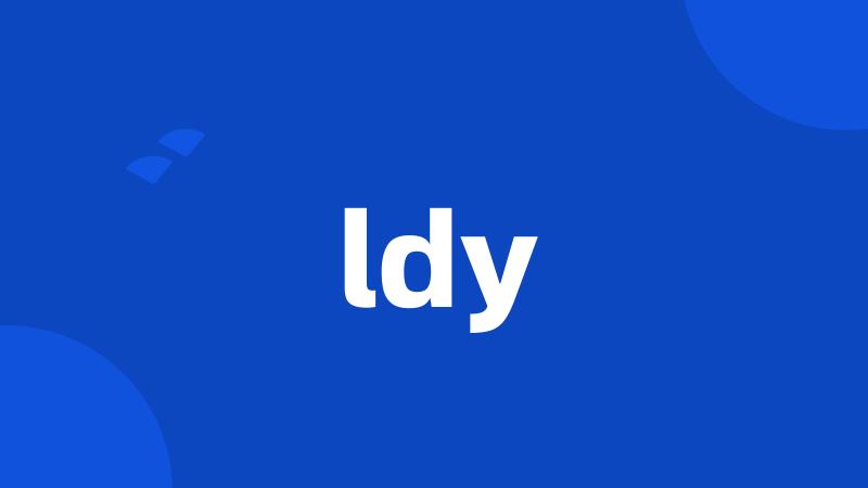 ldy