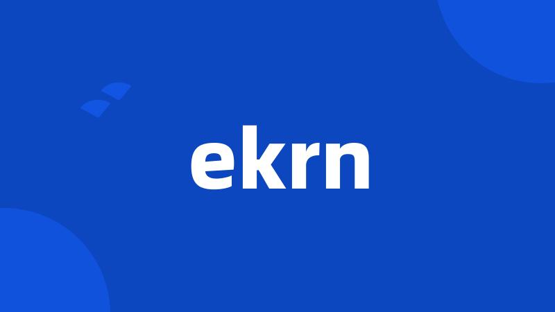 ekrn