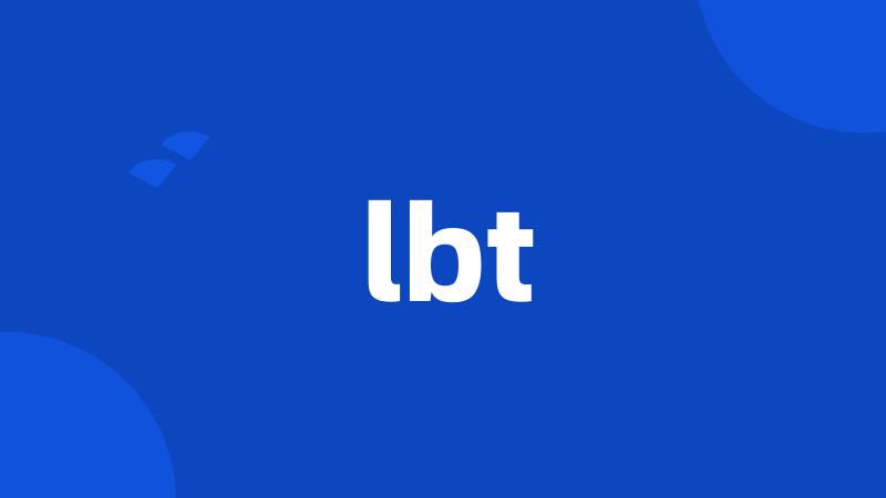 lbt