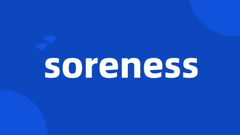 soreness