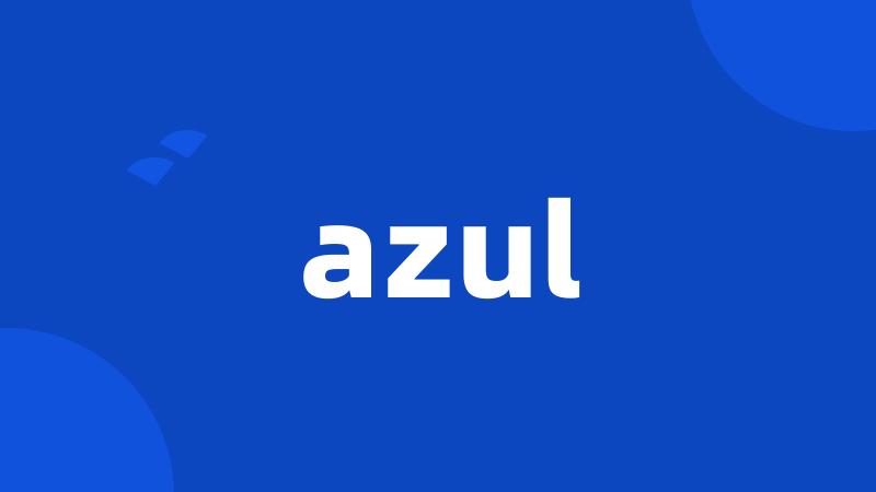 azul