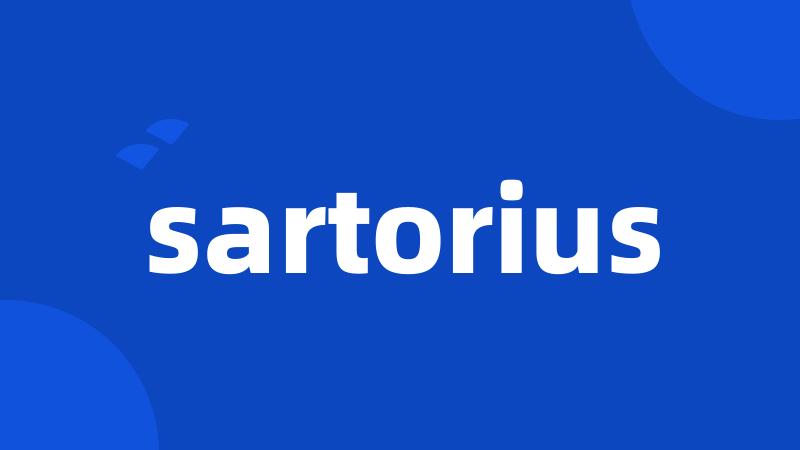 sartorius