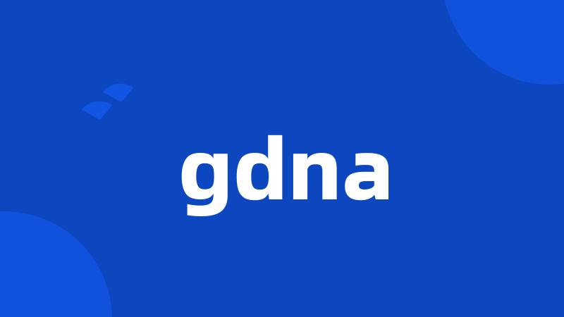 gdna