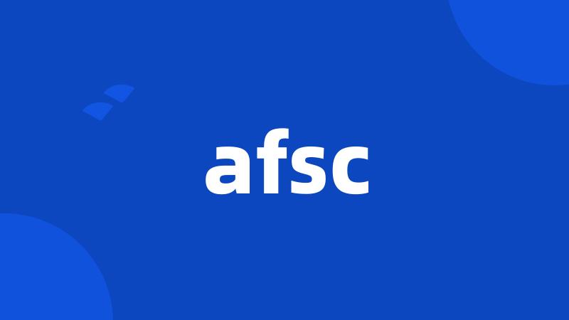 afsc