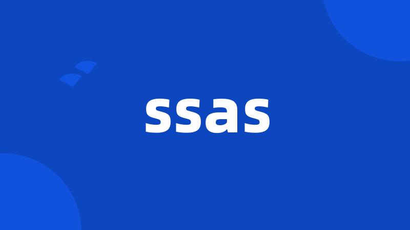 ssas