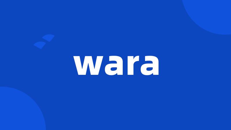 wara