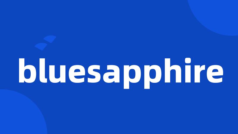 bluesapphire