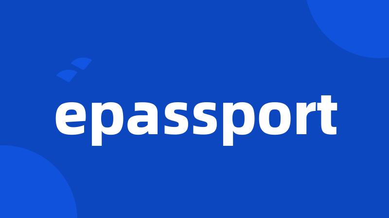 epassport