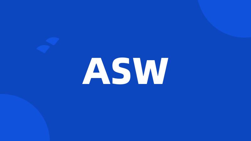 ASW